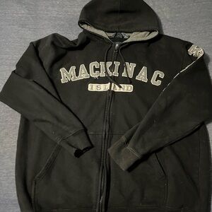 Black Zip Up Sweater